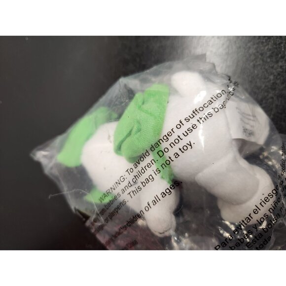 Snoopy Plush With Green Met Life Hat & Red Scarf 6-Inch - New In Bag - Picture 3 of 5